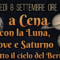A Cena con la Luna, Giove e Saturno…sotto i cieli del Bernino